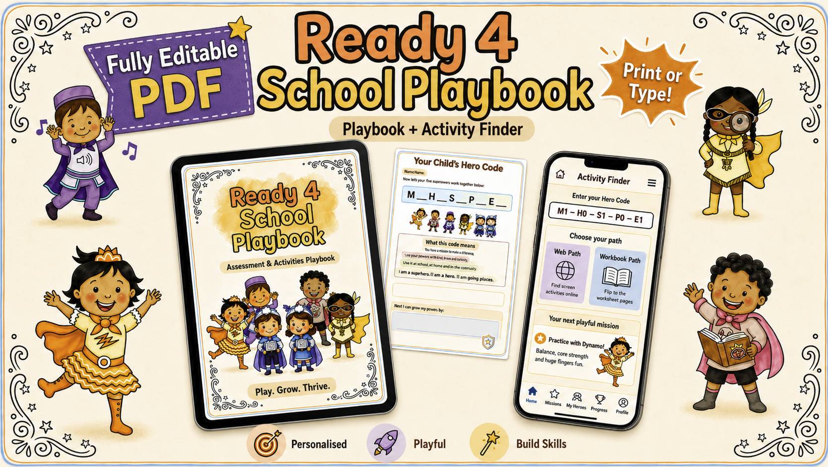 Ready 4 School Playbook